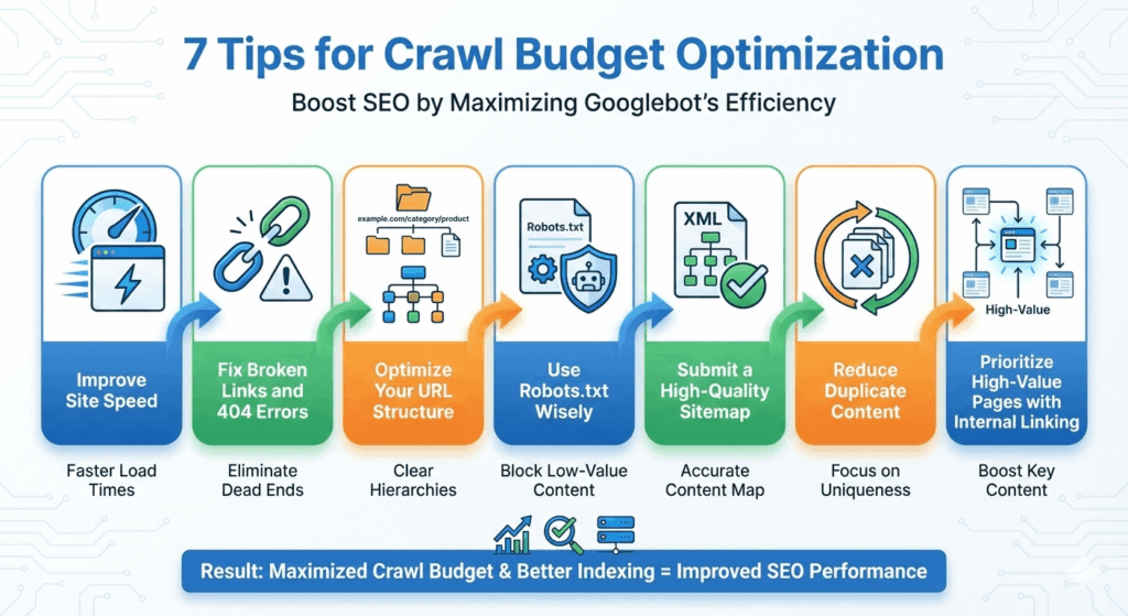 7 Tips for Crawl Budget Optimization